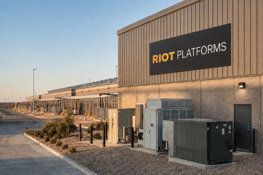 Riot Platforms Shares Slide 5.5% After $9.1 Billion AI Deal Surpasses Market Cap Riot Platforms Shares Slide 5.5% After $9.1 Billion AI Deal Surpasses Market Cap