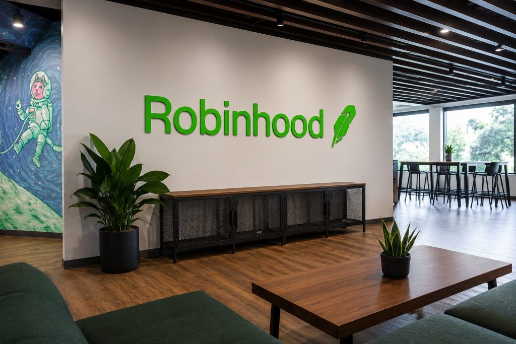 Robinhood Shares Rise 5% With Crypto Policy Boost Ahead of U.S. Market Opening
