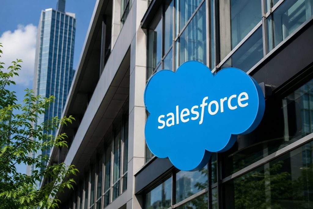 Salesforce Shares Surge 12%, with Attention Turning to Organic Growth Challenge