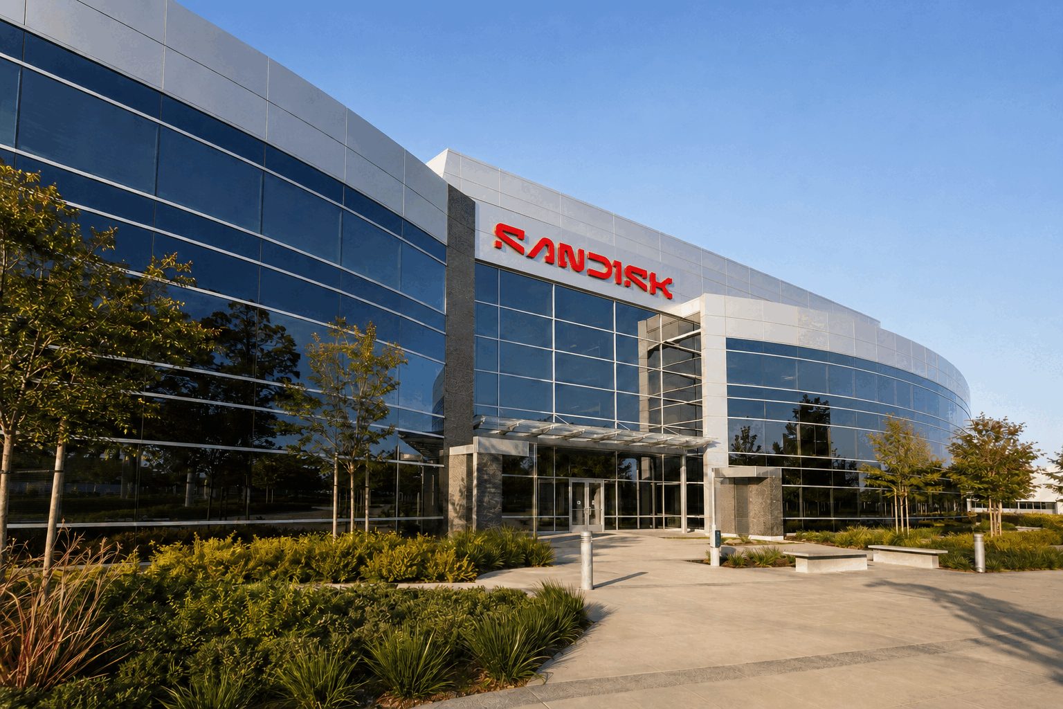 Sandisk Shares Climb 15% as 50% Cash Flow Aim Puts NAND Industry Cycle to the Test Sandisk Shares Climb 15% as 50% Cash Flow Aim Puts NAND Industry Cycle to the Test
