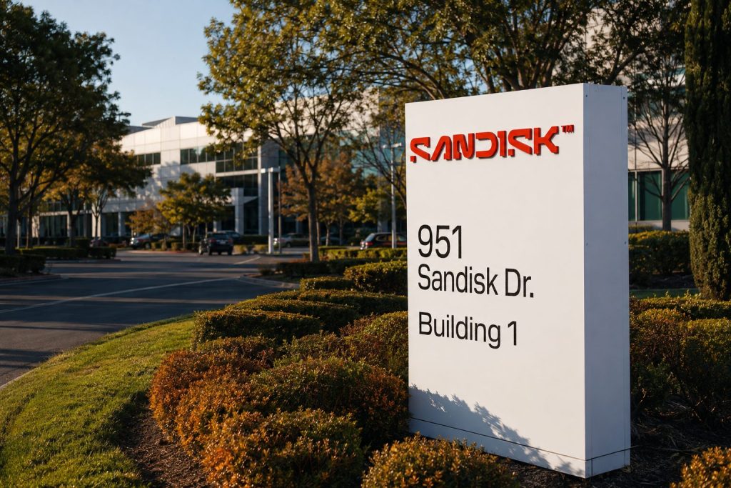 Sandisk Stock (NASDAQ:SNDK): 9% Reversal Tests an 80% Margin Target