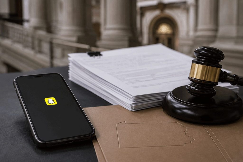 Snap shares lose nearly 8% as investors react to Pennsylvania youth-safety lawsuit and Meta settlement