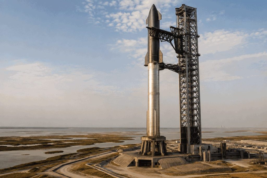 SpaceX Starbase Louisiana Targets $100 Billion Capex Challenge; Shares Gain 2.2%