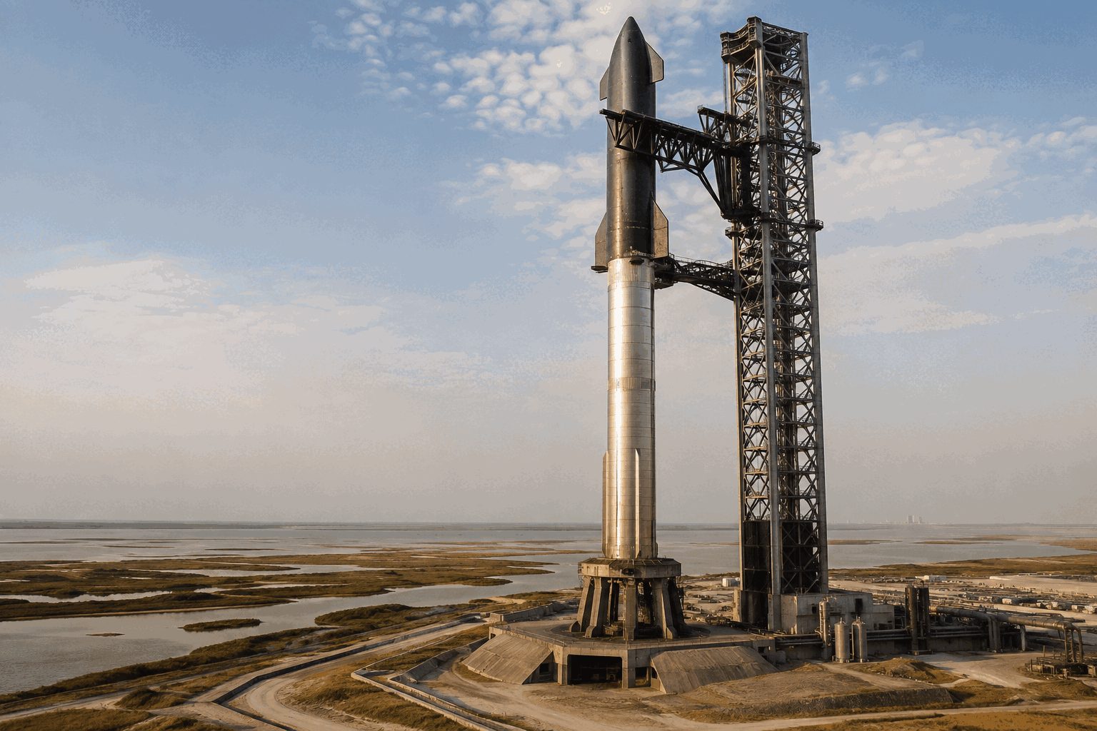 SpaceX Starbase Louisiana Targets $100 Billion Capex Challenge; Shares Gain 2.2% SpaceX Starbase Louisiana Targets $100 Billion Capex Challenge; Shares Gain 2.2%