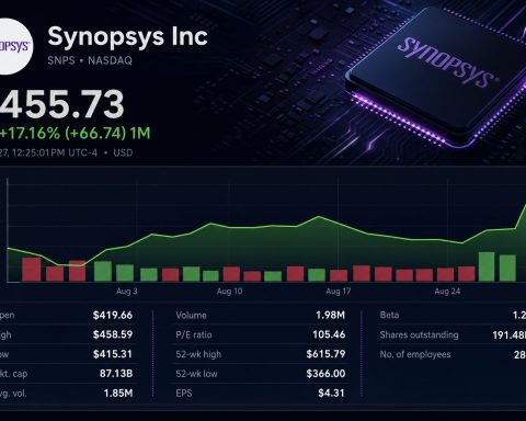 Stock chart for NASDAQ:SNPS