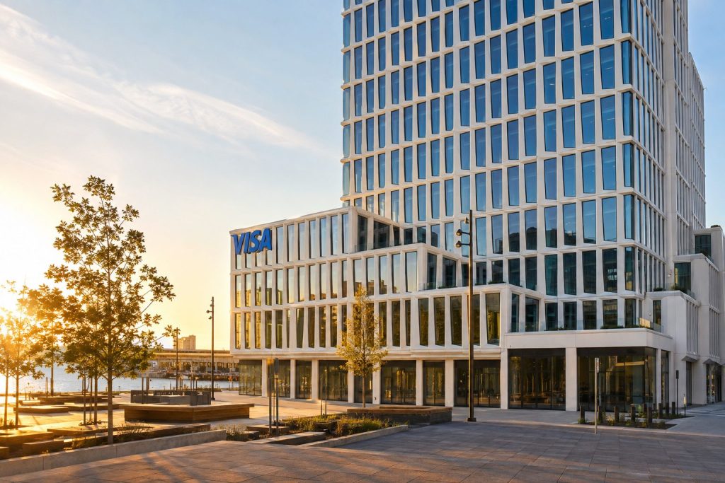 Visa Shares Close 0.8% Off All-Time High; Services Revenue Climbs 33%