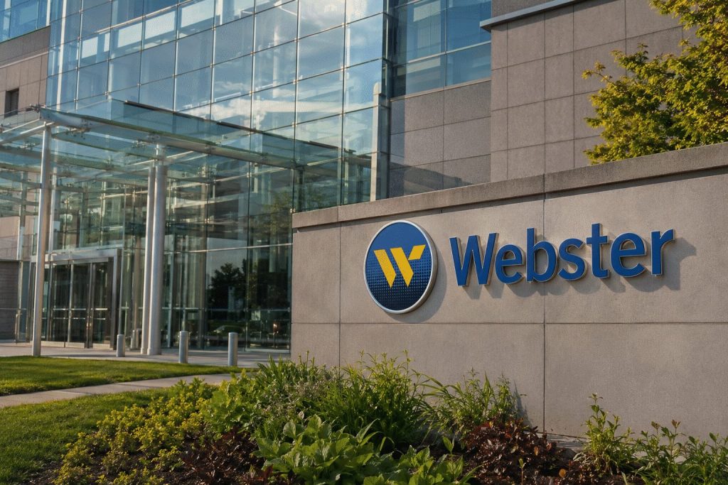 Webster Financial Sees 20-fold Volume Jump as Santander Merger Spread Holds at 0.4%