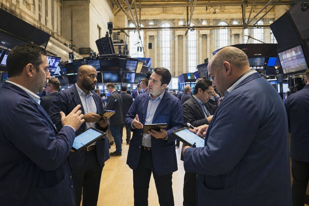 Apple surge narrows Nasdaq slide as market breadth remains thin