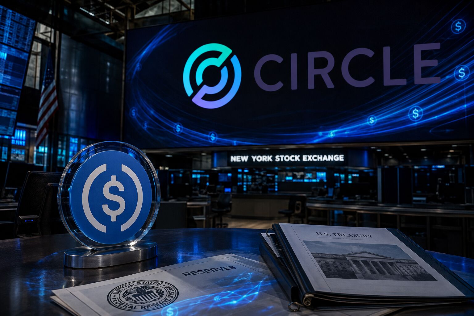Circle Stock Has Jumped 61%; USDC’s $610 Million Week Barely Moves the Rate Math Circle Stock Has Jumped 61%; USDC’s $610 Million Week Barely Moves the Rate Math