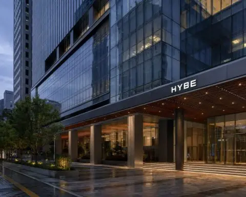 HYBE Rises 0.7% After ₩263 Billion Founder Probe Sent to Prosecutors