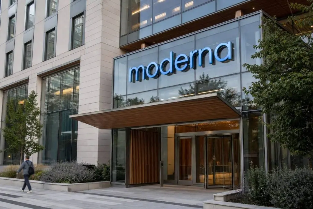 Moderna Shares Gain 9.9% as Cancer-Vaccine Repricing Adds $5.6 Billion Moderna Shares Gain 9.9% as Cancer-Vaccine Repricing Adds $5.6 Billion