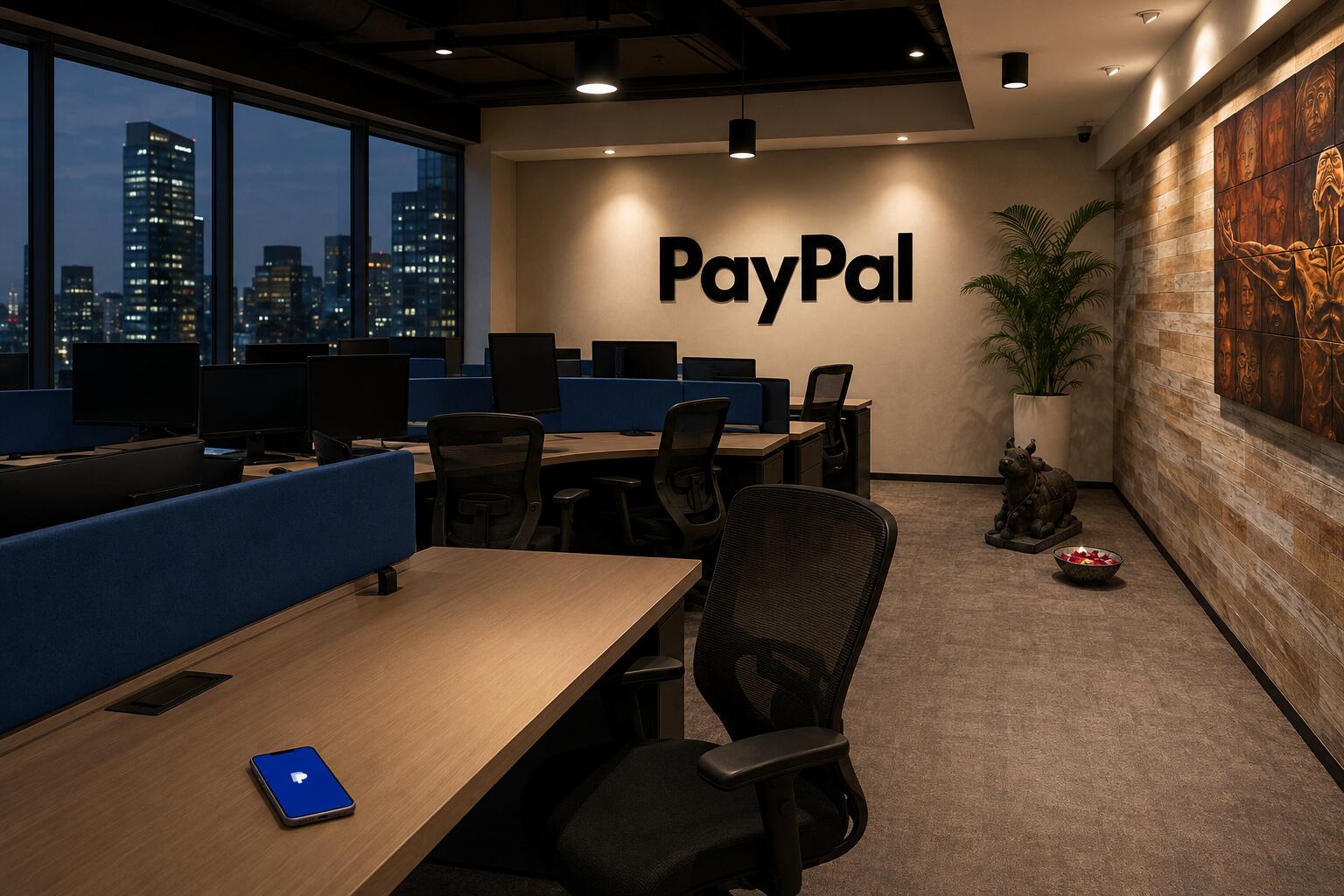 PayPal Stock Falls 3.3% as 220 India Cuts Put $400 Million Savings Plan in Focus PayPal Stock Falls 3.3% as 220 India Cuts Put $400 Million Savings Plan in Focus