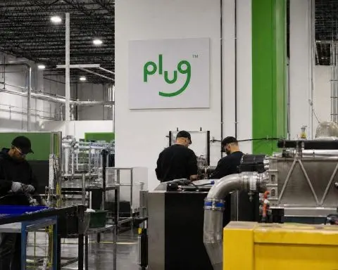 Plug Power Shares Slip 3.7% After $944 Million Equity Move Puts Turnaround to the Test
