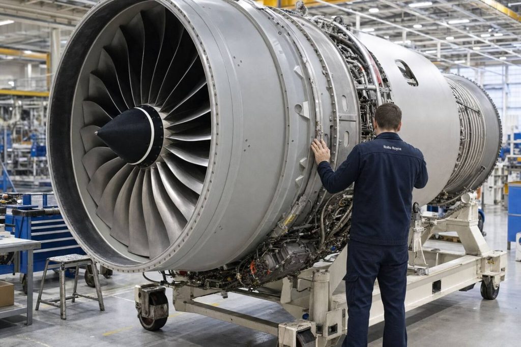 Rolls-Royce Shares Drop 4.5% with £5.7 Billion Market Value Wipe Surpassing Profit Forecast