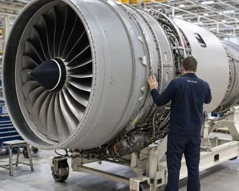 Las acciones de Rolls-Royce caen un 4,5% y se borran 5.700 millones de libras en valor de mercado pese a superar previsiones de beneficios